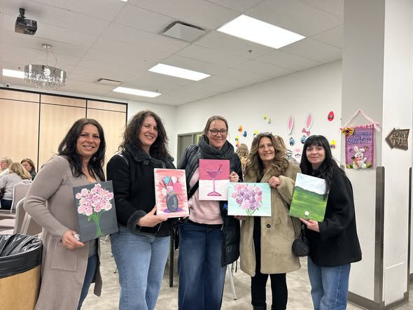 MSNF Paint & Sip event