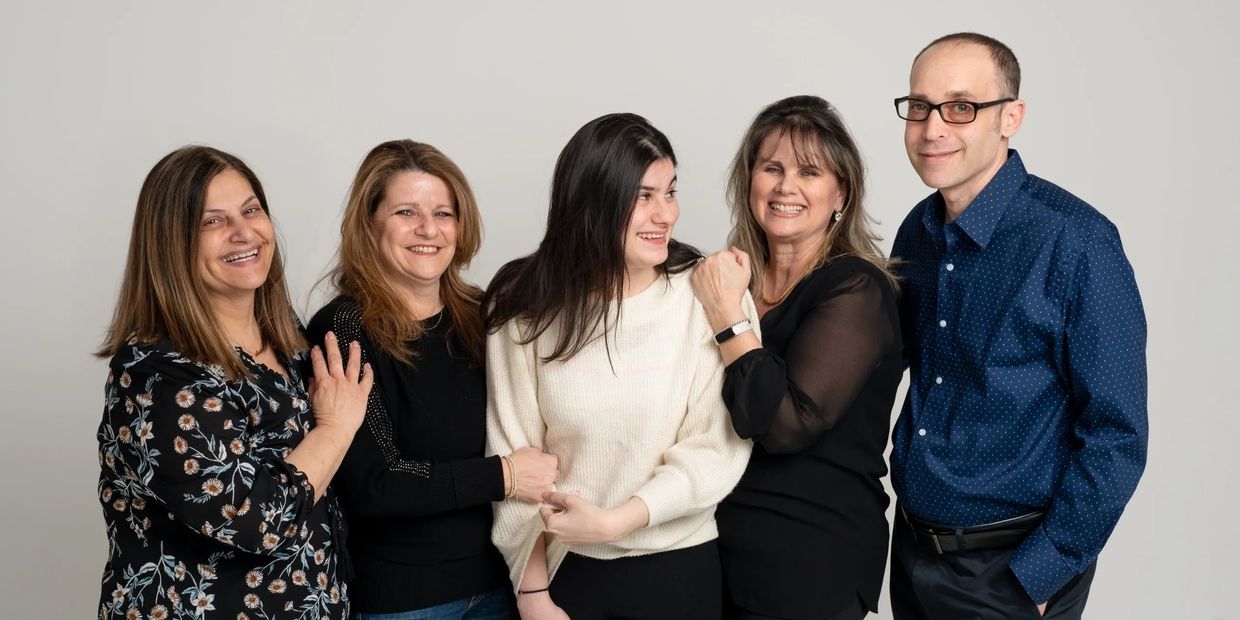 MSNF Board of Directors — a group of five volunteers standing together